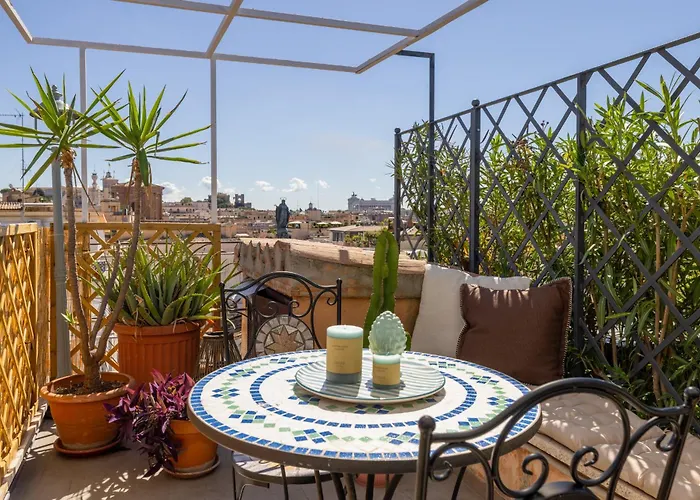 Spagna - Terrazza Su Piazza Di Spagna Apartmán