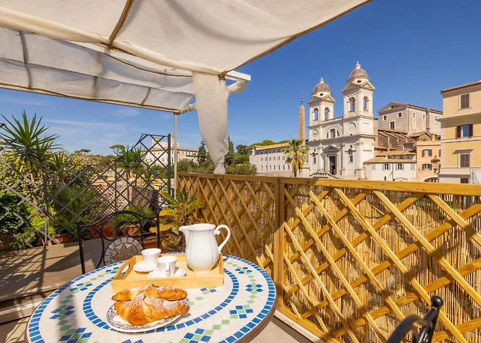 Spagna - Terrazza Su Piazza Di Spagna Apartmán Řím