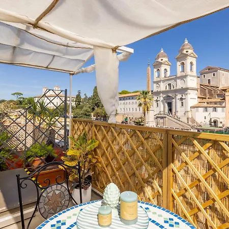 公寓 Spagna - Terrazza Su Piazza Di Spagna *