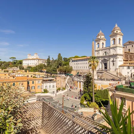 شقة Spagna - Terrazza Su Piazza Di Spagna روما