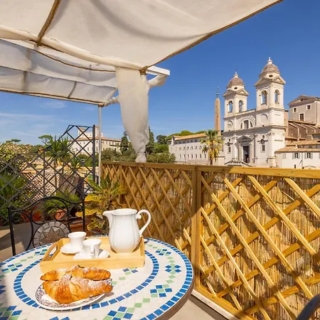 Spagna - Terrazza Su Piazza Di Spagna 公寓 罗马